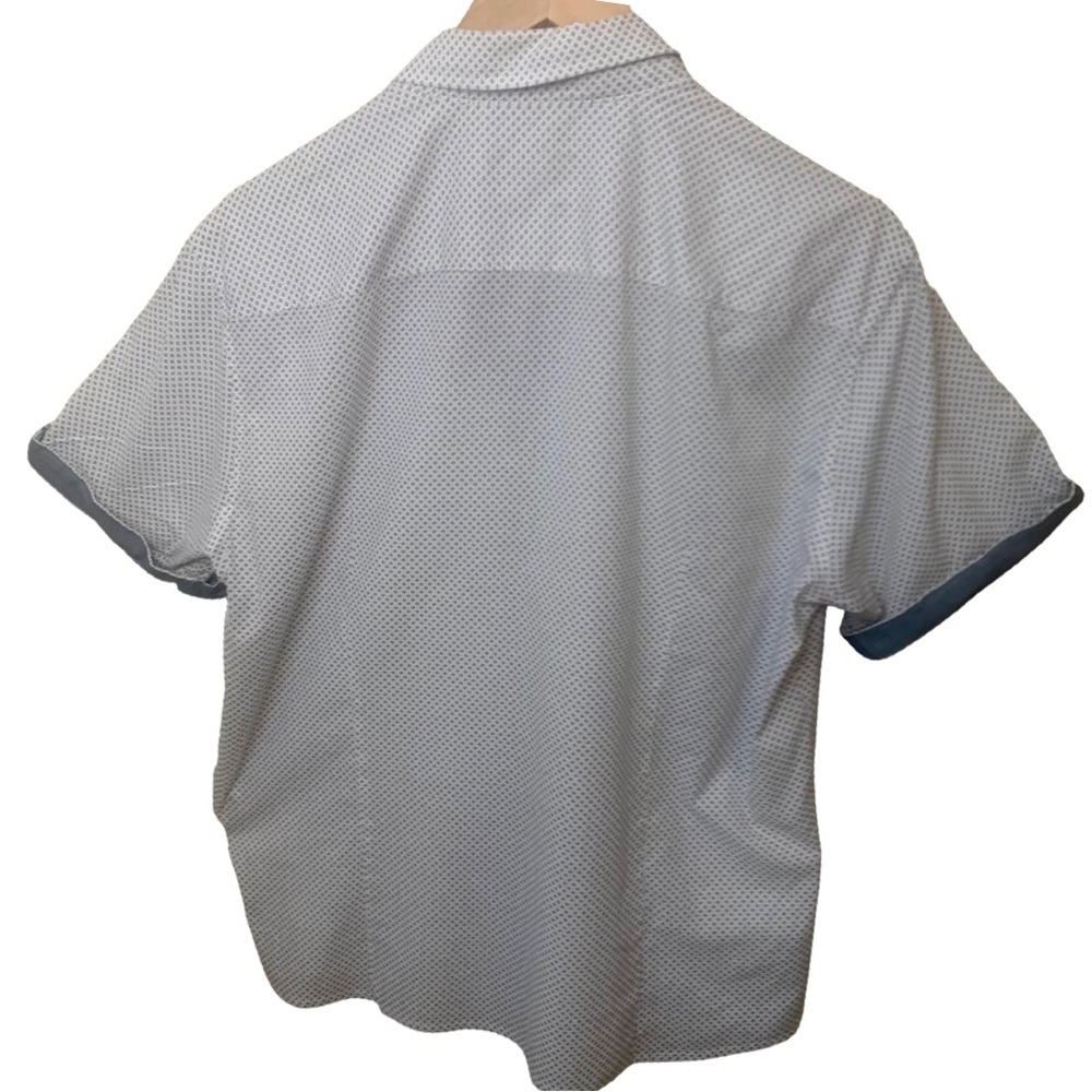 BOSS HUGO BOSS Reed Slim Fit Shirt Modern Essential Short Sleeve Button Down - Picture 9 of 16